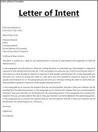 Letter Of Understanding Template Free Printable Documents Business Letter Sample Letter Of Intent Letter Example