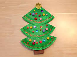 Weihnachtsbasteln mit papptellern ist so einfach und wird euren kindern sicher spaß machen. Tannenbaum Aus Papptellern Basteln Anleitung Mit Tipps