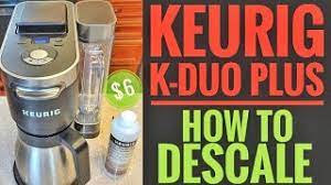 We loved the easy setup and usage as well as its convenient design. How To Descale Keurig K Duo Plus Coffee Maker Descaling Solution Step By Step 6 00 Youtube