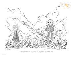Disney recently released a wrinkle in time coloring pages and activity sheets — what a great way to gear up and get ready for the movie! Free Printable A Wrinkle In Time Coloring Pages Life Family Joy