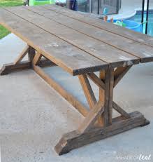 Select coupon fast delivery from russia. Outdoor Rustic Farmhouse Table Makeover