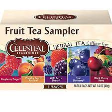 Amazon Com Celestial Seasonings Herbal Tea Fruit Tea Sampler 18 Count Pack Of 6 Herbal Teas Everything Else