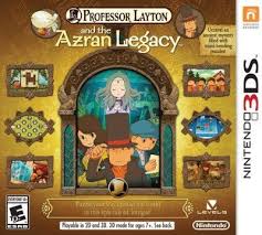 Amazon Com Professor Layton And The Azran Legacy Nintendo 3ds Video Games Professor Layton Nintendo 3ds Nintendo 3ds Games