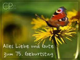 Coolphotos De Grusskarten Karten Zum 75 Geburtstag