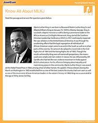 By using worksheets, students can have an interactive experience that helps them retain information longer. Know All About Mlkj Social Studies Worksheet Jumpstart