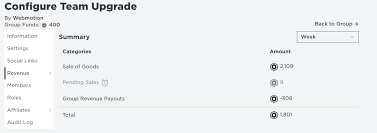 No passwords or downloads required. Unexpected Robux In Group S Sale Of Goods Website Bugs Devforum Roblox