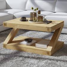 Even though the two may occupy exactly the same footprint, the wood table will have a bigger presence in the room and seem to take up more floor space. Z Solid Oak Furniture Coffee Table Free Delivery