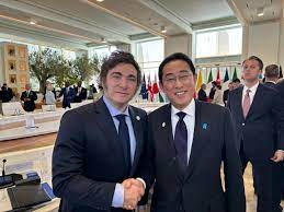 El Presidente Javier Milei y el Primer Ministro Fumio Kishida vienen trabajando en una agenda Argentina-Japón