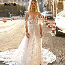Maybe you would like to learn more about one of these? Booma Off Schulter Boho Brautkleider Spitze Appliqued 2020 Tull Strand Brautkleider A Line Prinzessin Brautkleid Lange Zug Wedding Dresses Aliexpress