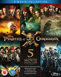 Pirates Of The Caribbean 5 Movie Complete Collection Blu