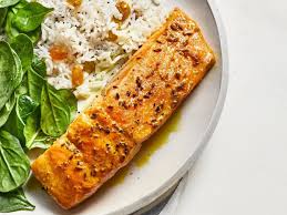 Roasted Spiced Salmon Recipe Recipe In 2020 Salmon Spices Roasted Salmon Recipes Recipes