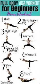 20 Minute Home Yoga Workout For Beginners Fitnessforbeginners Avacarter Full Body Yoga Workout Workout For Beginners 20 Minute Yoga