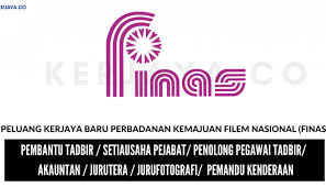 Finas is similar to the motion picture association of america in the united states. Perbadanan Kemajuan Filem Nasional Finas Kerja Kosong Kerajaan