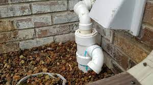 It works by channeling groundwater into a perimeter drain system that is installed at the base of the home's foundation. How To Install A Sump Pump Discharge To Prevent Failure French Drain Man Youtube