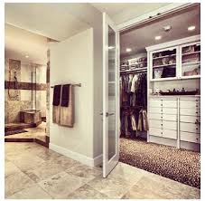 Walk In Closet Connected To Bathroom Home Remodel Bedroom Bathroom Interior Design