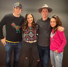 While promoting her new film, the spy who dumped me. Mila Kunis Ashton Kutcher Join Brit On Teach Me Something New Brit Co