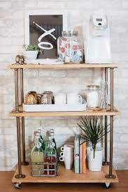 The Perfect Coffee Station With A Diy Coffee Bar Cart Fresh Mommy Blog Coffee Bar Cart Diy Coffee Bar Coffee Bar Home
