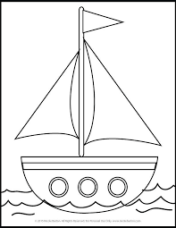 Free Printable Coloring Pages For Kids Desenho De Barco Riscos Para Patchwork Toalhas Aplique