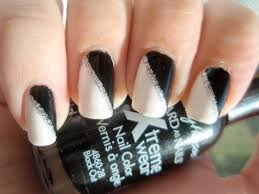 9 nail art designs in 1 compilation 💅#nails #blackandwhitenailart #nailart #nailartdesigns #blacknailart #whitenailart. White And Black Nails Design How You Can Do It At Home Pictures Designs White And Black Nails Design For You The Nail For You