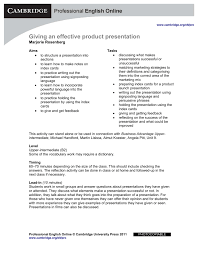 All creative skill levels are welcome. Giving An Effective Product Presentation