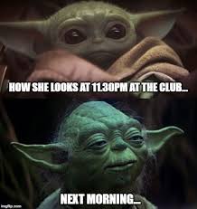 Pin By Ebensonlooney On Baby Yoda Grogu Yoda Meme Star Wars Pictures Yoda