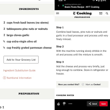 Nytimes Basil Pesto Basil Pesto Ny Times Pesto