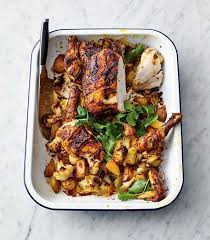 Jamie Oliver S Roast Tikka Chicken Roast Chicken Recipes Recipe Recipes Jamie Oliver Recipes Chicken Tikka