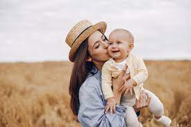 A term of address for a female parent or a woman having or regarded as having the status, function, or authority of a female parent. Free Photo Mother With Daughter Playing In A Autumn Field