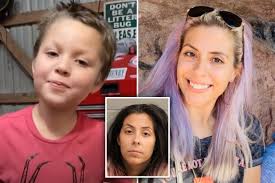 Samuel Olson, 5, 'died from blow to head' before body 'wrapped in plastic  and hidden in trash by dad's girlfriend'