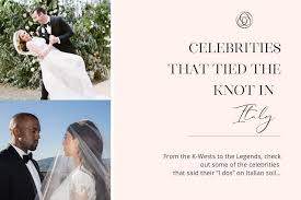 Blunt and krasinski got married at george clooney's home in lake como, italy. Celebrity Weddings In Italy Italian Wedding Circle