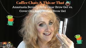Anastasia Beverly Hills Clear Brow Gel vs. Cover Girl Easy Breezy Clear  Brow Gel