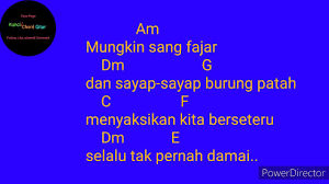 Kcg 13 Cidro Kunci Chord Gitar