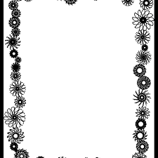Maybe you would like to learn more about one of these? Flower Border Png Black And White Novocom Top