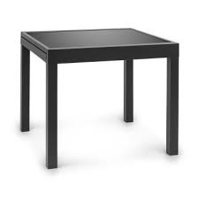 Blumfeldt Pamplona Extension Table De Jardin 180 X 83 Cm Aluminium Verre Gris Fonce Gdmb8 Pamplona 1 Vente De Blumfeldt Conforama