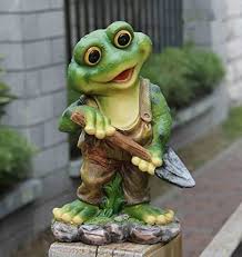 Gartendeko frosch deko, garten dekoration 【süße dekorationen】toll in den blumenbeeten in ihrem garten und auf der terrasse vor der haustür ihres hauses 【skulptur in perfekter. Design Frosch 29 Cm Hoch 11151 Deko Garten Gartenzwerg Figuren Dekoration Design 1 Gartenzwerge Garten Grupotecc Com Ar