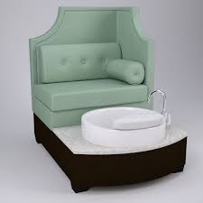 tiffany pedicure chair & foot spa
