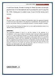 Business Law Case Studies With Solution Business Law Case Study Offer And Acceptance