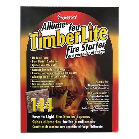 IMPERIAL Timberlite 5.22-lb Natural Firestarter (144-Pack) KK0313 at  Lowes.com