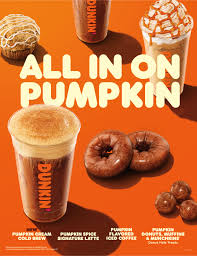 A Fresh Way To Pumpkin At Dunkin New Pumpkin Cream Cold Brew Pumpkin Spice Signature Latte And More Fall Into Dunkin Restaurants Earlier Than Ever Before Dunkin