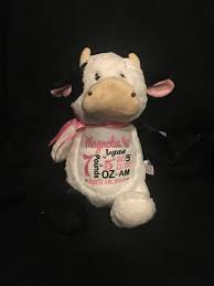 Birth Announcement Stuffed Animals Birth Announcement Stuffed Animal Baby Announcement Plush Animal Personalized Stuffed Animal Baby Gift Ideas Baby Animals Plush Animals Baby Gifts