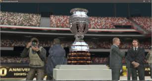 The usual trophy was designed back in 1916 by argentina jewelers and it was used till 2007 followed by a new version. Pes 2016 Trophy Cup Copa America Centenario By Metalex Pes Patch