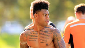 The placement of tattoos is a key factor to consider and chest tattoos has a way of enhancing some of the cool features that define masculinity. Tatts Amazing Wests Tigers Star Kevin Naiqama Proclaims His Faith By Inking Bible Verses Across His Chest Perthnow
