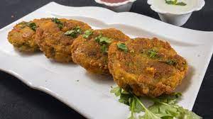 Crispy Aloo Kabab Aloo Tikki Potato Kabab Recipe Kookingk Karachi Breakfast Recipes Easy Recipes Breakfast Recipes