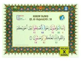 Check spelling or type a new query. Jaskan Hukum Tajwid Surat Al Hujurat Ayat 10 Brainly Co Id