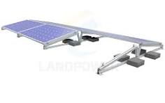 China OEM East West Flat Roof Ballasted Solar Mounting ...