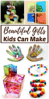 homemade gifts kids can make for