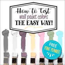 Check your color scheme before you paint. Easy Trick To Choose Paint Color For Your Walls