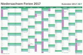 Här kan du online se kalender 2021. Ferien Niedersachsen 2017 Ferienkalender Ubersicht