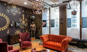 He has had several tv shows detailing home renovation/decoration along with his wife jackie, and 2 daughters. Workplace Or Wonderland Funky Office In A Castle By Laurence Llewelyn Bowen U K