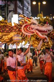 Dragon Dance Chinese New Year Hong Kong Chinese New Year Hong Kong Beautiful Vietnam